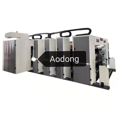 stampa di 1-6color Flexo che scanala macchina tagliante per il contenitore di cartone