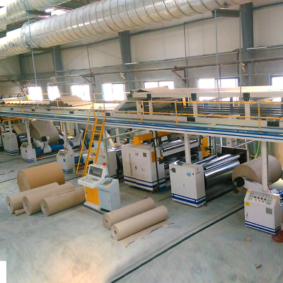 2 3 5 macchina ISO9001 dell'incartonamento del cartone di carta di 7 pieghe